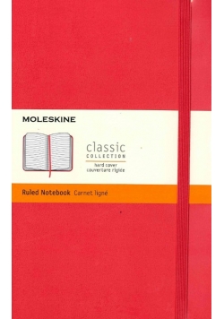 Notes Moleskine w linie jasny koral
