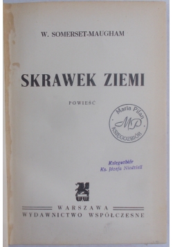 Skrawek ziemi, 1934 r.