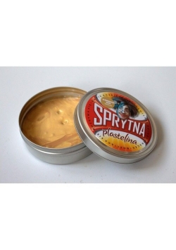 Sprytna plastelina metaliczna złota