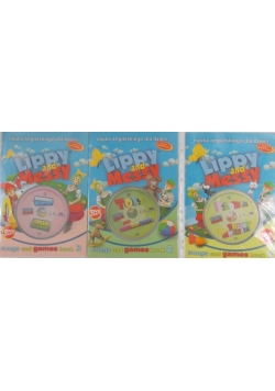Lippy and Messy Hello spring + płyta CD - Zestaw 3 książek