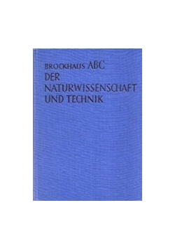 Brockhaus abc der naturwissenschaft und technik