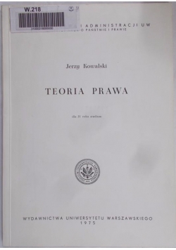 Teoria prawa
