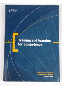 Training and learning for competence