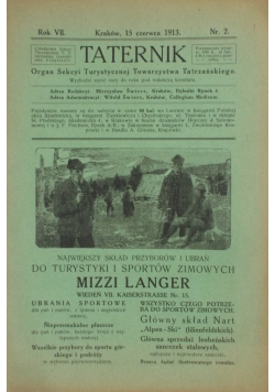 Taternik - Czerwiec 1913r.