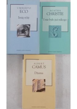 Imię róży/I nie było już nikogo/Dżuma