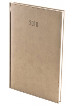 Kalendarz 2018 A5 tygodniowy Vivella beżowy