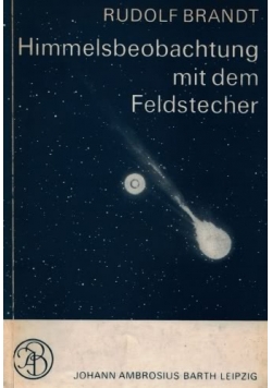 Himmelsbeobachtung mit dem feldstecher