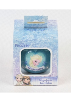 Bombka Led Weronika na licencji Frozen, Disney