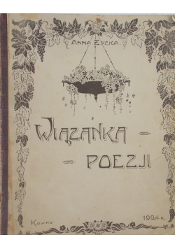 Wiązanka poezji, 1924 r.