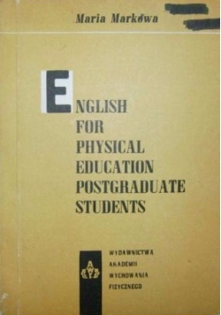 English for physical education postgraduate students