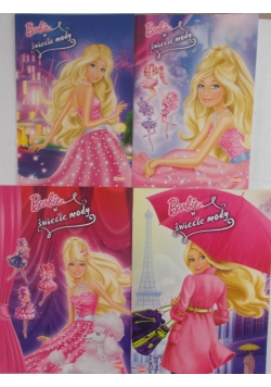 Barbie w świecie mody - zestaw  IV kolorowanek