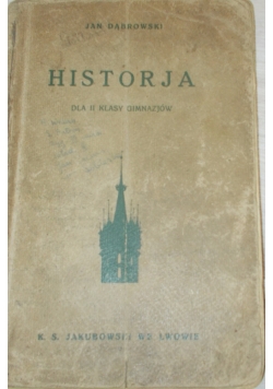 Historja dla II klasy Gimnazjum