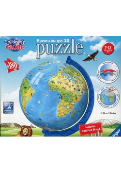 Puzzle 3D Globus 180 elementów