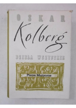 Dzieła wszystkie,Pisma muzyczne.Tom 61cz.I