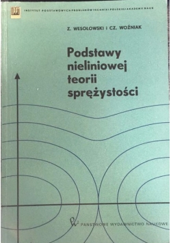 Podstawy nieliniowej teorii sprężystości