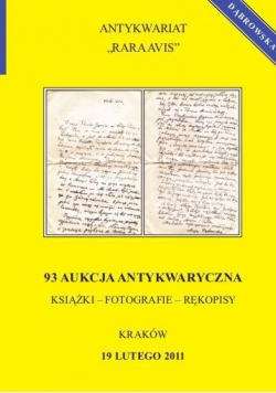 93 aukcja antykwaryczna
