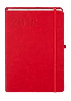 Kalendarz 2018 Formalizm A5 czerwony