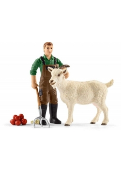 Farmer z kozą