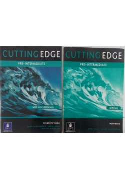 Cutting Edge. Pre-intermediate. Workbook and Students book