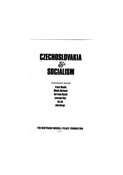 Czechoslovakia i socialism