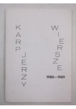 Karp Jerzy - Wiersze
