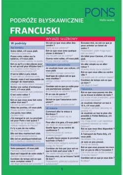 Francuski Podróże błyskawicznie