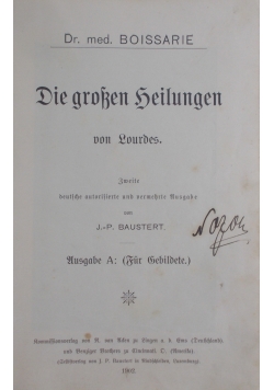 Die grosen seilungen, 1902 r.