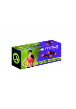 Hantle piankowe 2x0.5 kg pomarańczowe