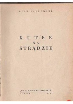 Kuter na Stradzie