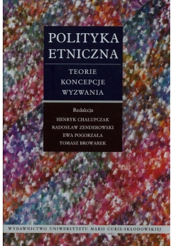 Polityka etniczna Teorie koncepcje wyzwania