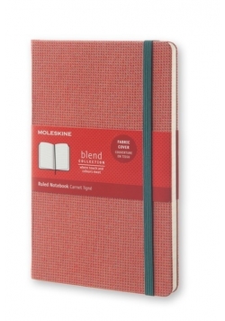 Notes Moleskine BLEND L linie czerwony