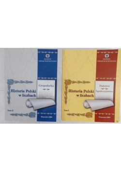 Historia Polski w liczbach, Tom I-II