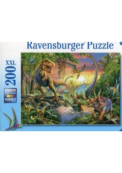 Puzzle XXL 200 Świat dinozaurów