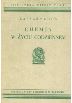 Chemja w życiu codziennem 1931 r.