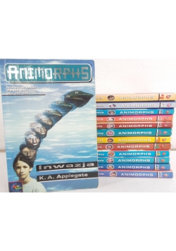 Animorphs, zestaw 13 książek