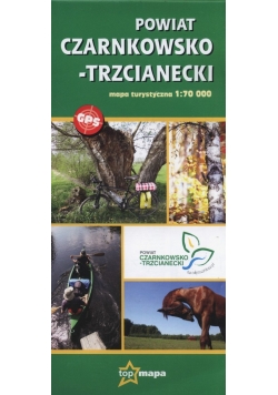 Powiat Czarnkowsko-Trzcianecki mapa turystyczna 1:70 000