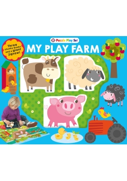 Farm Puzzle Playset