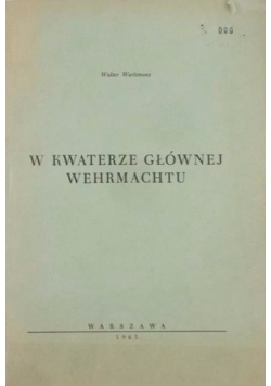 W kwaterze głównej Wehrmachtu