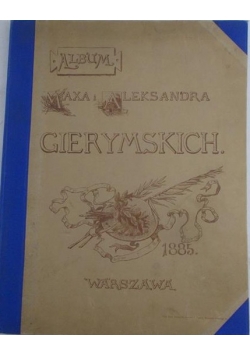 Album Maxa i Aleksandra Gierymskich, 1886 r.