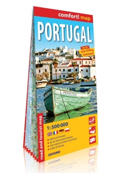 Portugalia comfort! map laminowana mapa samochodowo - turystyczna