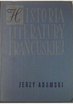 Historia literatury węgierskiej/historia literatury łacińskiej/historia literatury francuskiej