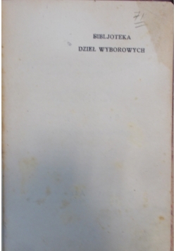 Bibljoteka dzieł wyborowych,1926r.