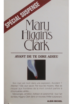 Avant de te Dire Adieu