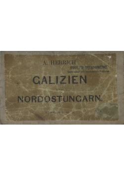 Galizien und Nordostungarn, mapa
