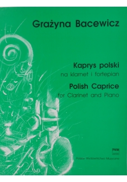 Kaprys polski na klarnet i fortepian