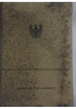 Die bau und kunstdenkmaler schlesiens, 1943r