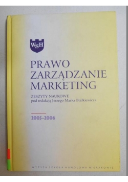Prawo zarzadzanie marketing