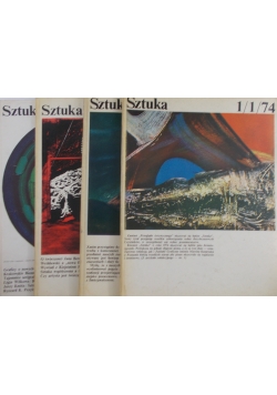Dwumiesięcznik Sztuka - zestaw 4 czasopism