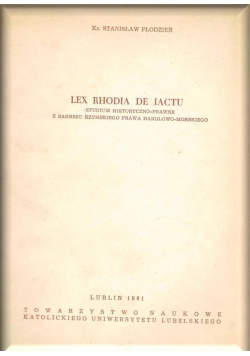 Lex rhodia de iactu
