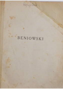 Beniowski, 1916 r.